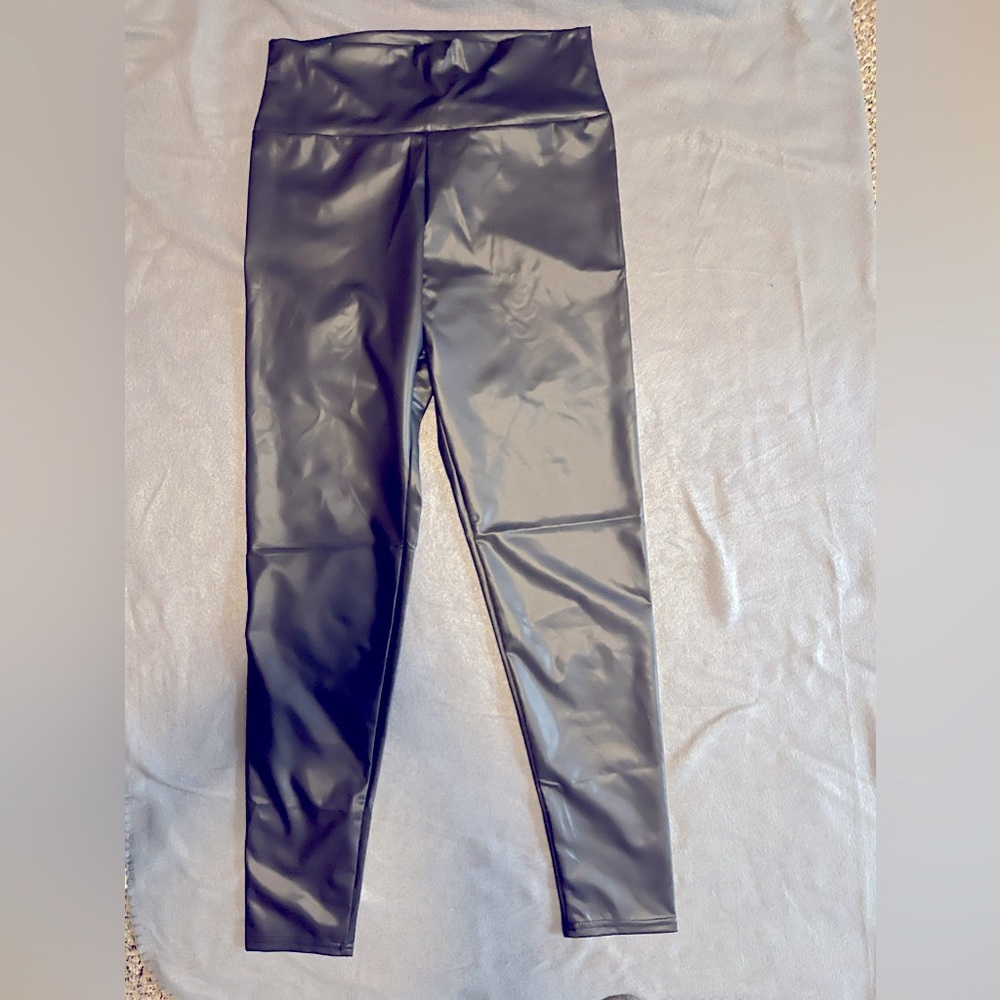 Sexy “leather” leggings